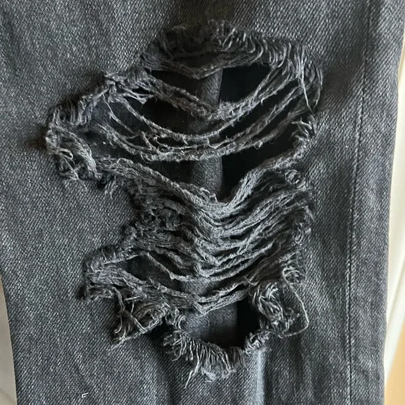 AGOLDE ⭐️ Lana Straight in Black Size 26 - Picture 7 of 7